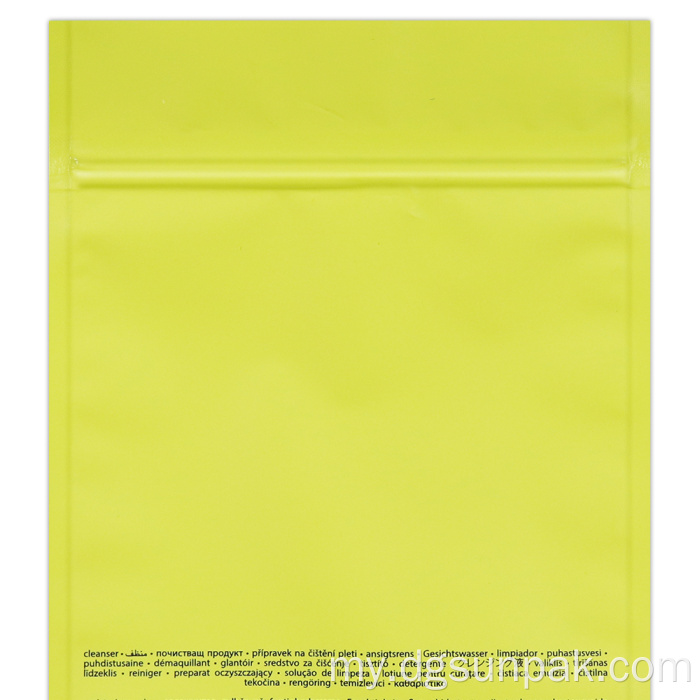 Custome eyelash brush curler mylar bag